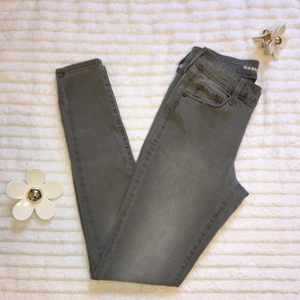 Old navy mid rise skinny jeans